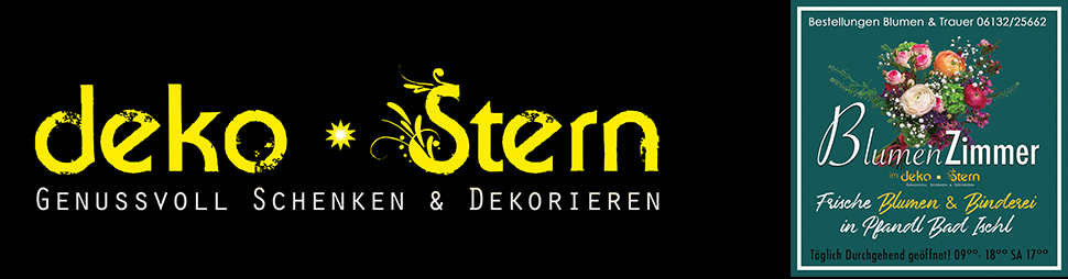 Deko Stern Pfandl